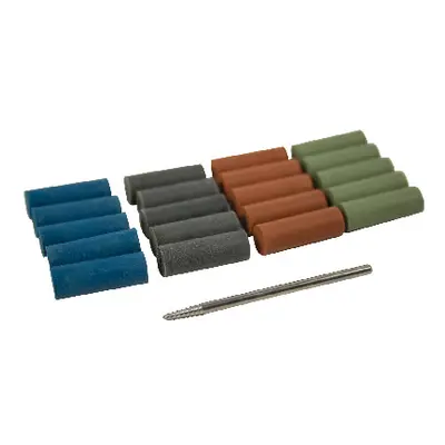 Eveflex Rubber Cylinder Set, 4 Grades X 5 Each And Mandrel