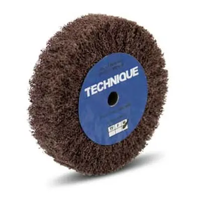 Technique&trade; Satin Finish Wheel, Aluminium Oxide, Medium, 100mm X 25mm