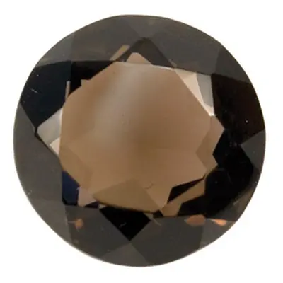 Smokey Quartz, Round, 16mm