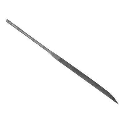 Vallorbe 160mm/6&quot; Knife Edge Needle File, Cut 2, With Safety Back