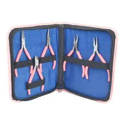 Pliers Kit In Pink Wallet