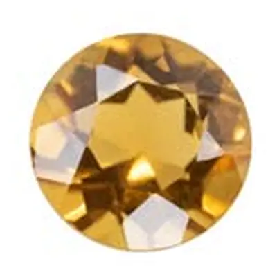 Citrine, Round, 6mm