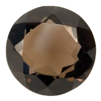 Smokey Quartz, Round, 14mm