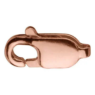 9ct Red Gold Lobster Claw Oval, 9mm