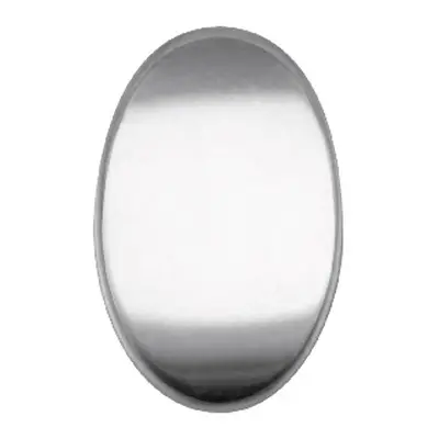 Sterling Silver Blank Kc8208 1.00mm Fully Annealed Oval 19mm X 12.5mm, 100% Recycled Silver