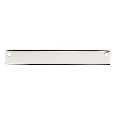 Sterling Silver Rectangular Bar 40x6mm Stamping Blank