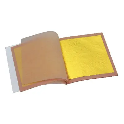 23.75ct Yellow Gold Leaf, 1 Book Of 25 Leaves, 80mm X 80mm, Loose Leaf