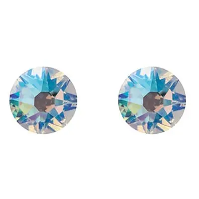 Sterling Silver Crystal Shimmer Earrings