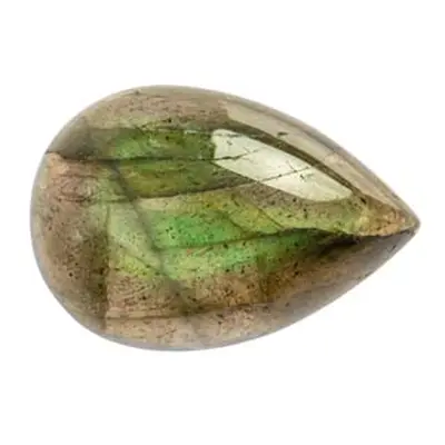 Labradorite, Pear Cabochon, 12x8mm