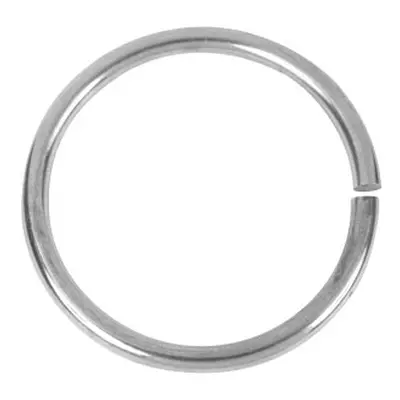 Sterling Silver Solid Plain Round Bangle, 63mm Inside Diameter X 6mm Thick, 100% Recycled Silver