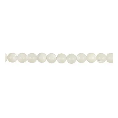 Mother of Pearl Semi Precious Round Beads, 7.5/8mm, 16&quot;/40cm Strand