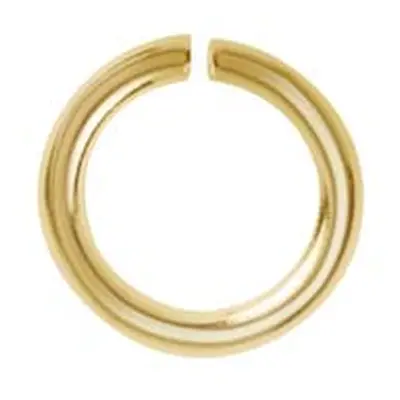 Gold Filled Open Jump Ring 8mm Pack of 10