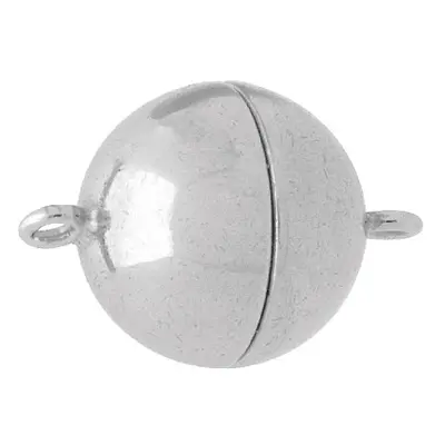 Sterling Silver Magnetic Clasp 10mm Ball