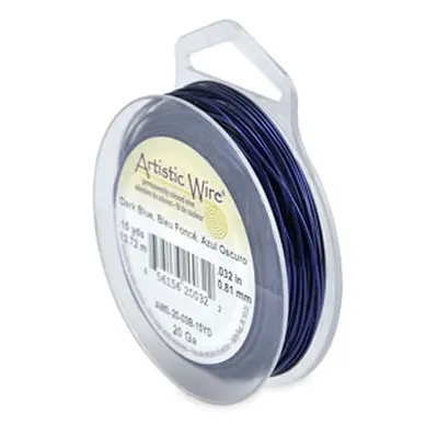 Beadalon Artistic Wire 20 Gauge Dark Blue 0.81mm X 13.7m