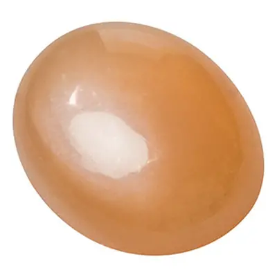 Peach Moonstone, Oval Cabochon 10x8mm