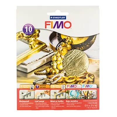 Fimo Gold Leaf Metal 10 Sheets