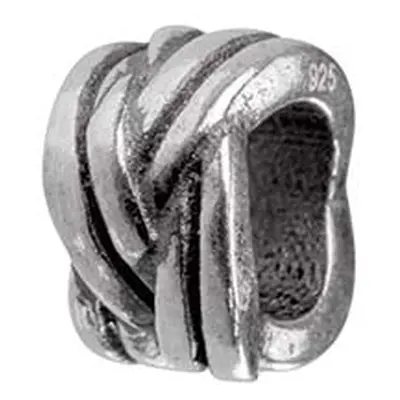 Sterling Silver Double Knot Charm Bead