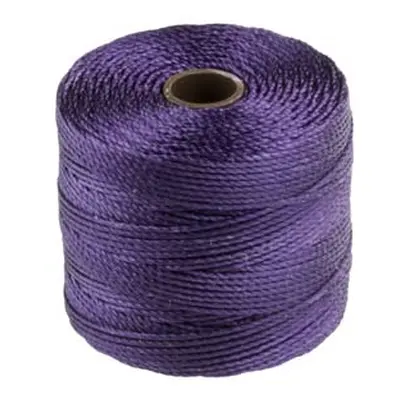 Beadsmith S-lon Bead Cord Purple Tex 210 Gauge #18 70m