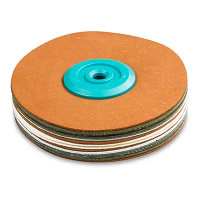 Synthetic Suede Polishing Mop, Hard, Medium 100mm X 18mm