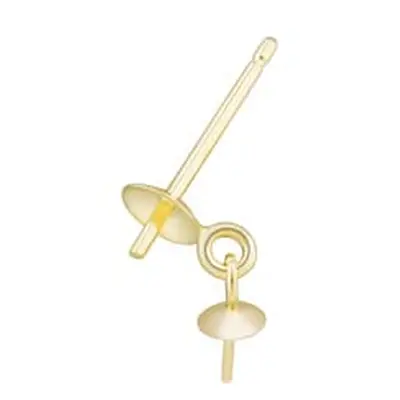 9ct Yellow Gold Cup And Peg With 3mm Drop Cup