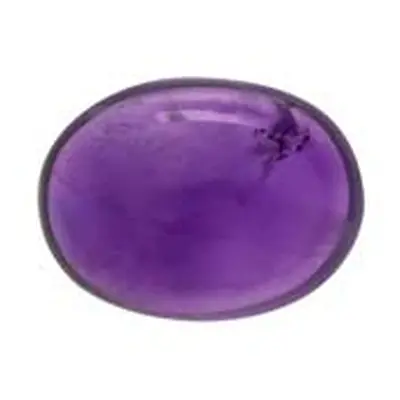 Amethyst, Oval Cabochon, 8x6mm