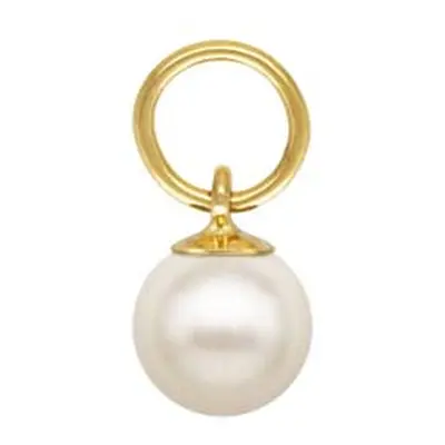 Gold Filled Pearl Hooplet 5mm