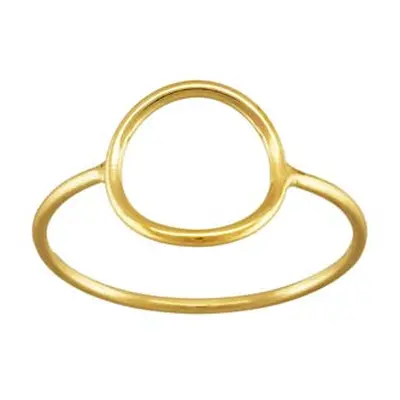 Gold Filled Open Circle Design Ring Medium