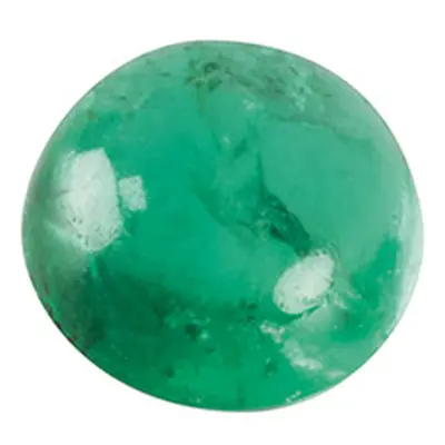 Emerald, Round Cabochon, 2.5mm