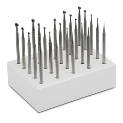 Technique&trade; Round Burr Set Of 24, 0.4mm - 3.1mm