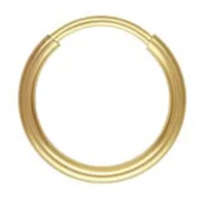 Gold Filled Endless Hoops 12mm Pack of 2