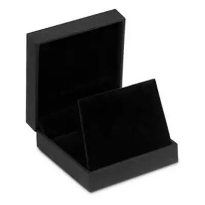 Black Soft Touch Pendant/drop Earring Box