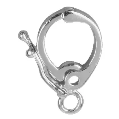 Sterling Silver Clip On Bail 14mm Long With 7mm Opening