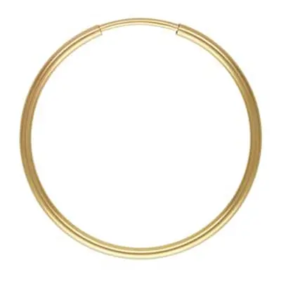 Gold Filled Endless Hoops 24mm Pack of 2