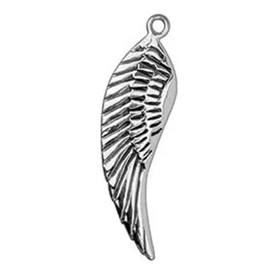 Sterling Silver Angel Wing 28mm