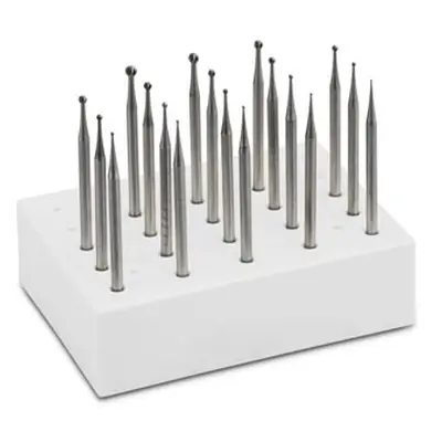 Technique&trade; Round Burr Set Of 18, 0.4mm - 2.5mm