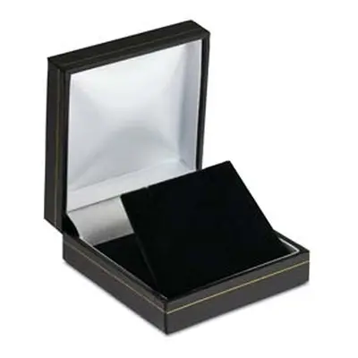 Black Leatherette Drop Earring Box