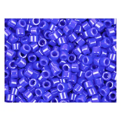 Miyuki 11/0 Delica Seed Beads Opaque Dark Blue 7.2g Tube, Miyuki Code Db726