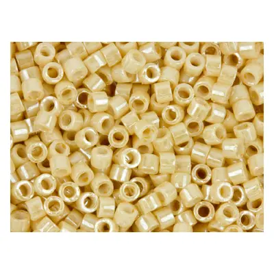 Miyuki 11/0 Delica Seed Beads Ceylon Beige 7.2g Tube, Miyuki Code Db205