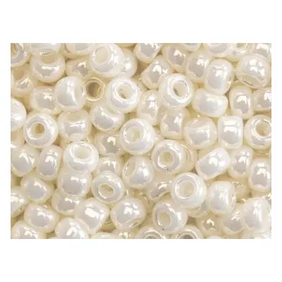 Miyuki 8/0 Round Seed Beads Seed Beads Pearl Ceylon 22g Tube, Miyuki Code 591