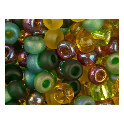 Miyuki 6/0 Round Seed Beads Mix Earthtone 20g Tube, Miyuki Code Mix07