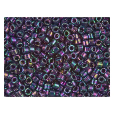 Miyuki 11/0 Delica Seed Beads Purple Iris 7.2g Tube, Miyuki Code Db004