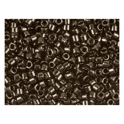 Miyuki 11/0 Delica Seed Beads Black 7.2g Tube, Miyuki Code Db010