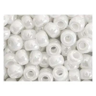 Miyuki 6/0 Round Seed Beads Seed Beads Ivory Pearl Ceylon 20g Tube, Miyuki Code 591