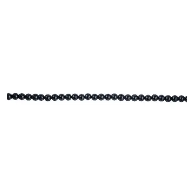 Onyx Semi Precious Round Beads 4mm, 16&quot;/40cm Strand