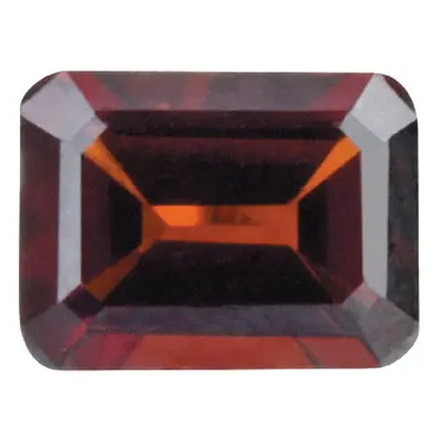 Garnet, Octagon, 6x4mm