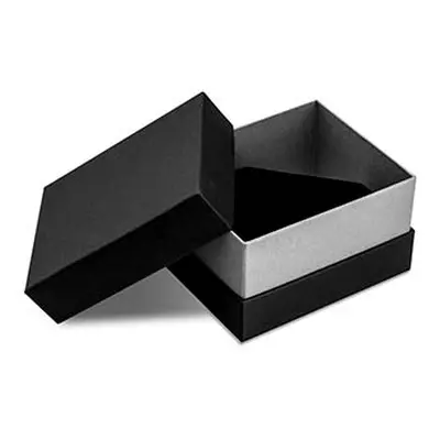 Black And Silver Metallic Bangle Box