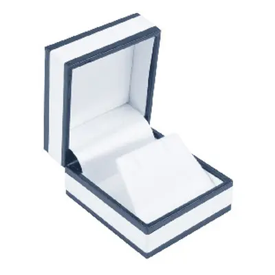 White Monochrome Stud Earring Box