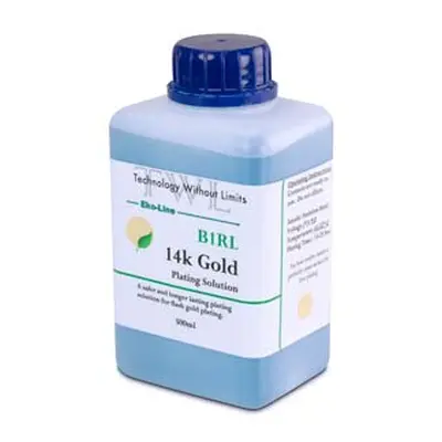 TWL Eko-line B1RL 14ct Yellow Gold, Plating Solution, 500ml