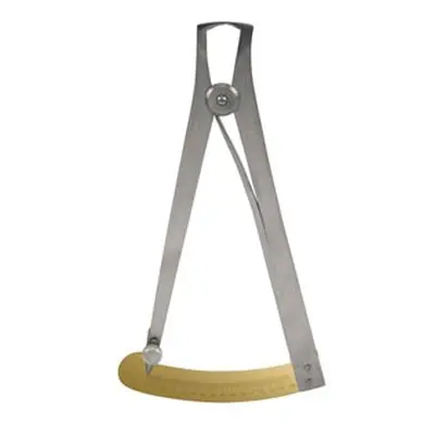 Large Dixieme Gauge Steel With Brass, 15mm (unavailable)