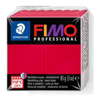 Fimo Professional Carmine 85g Polymer Clay Block Fimo Colour Reference 29